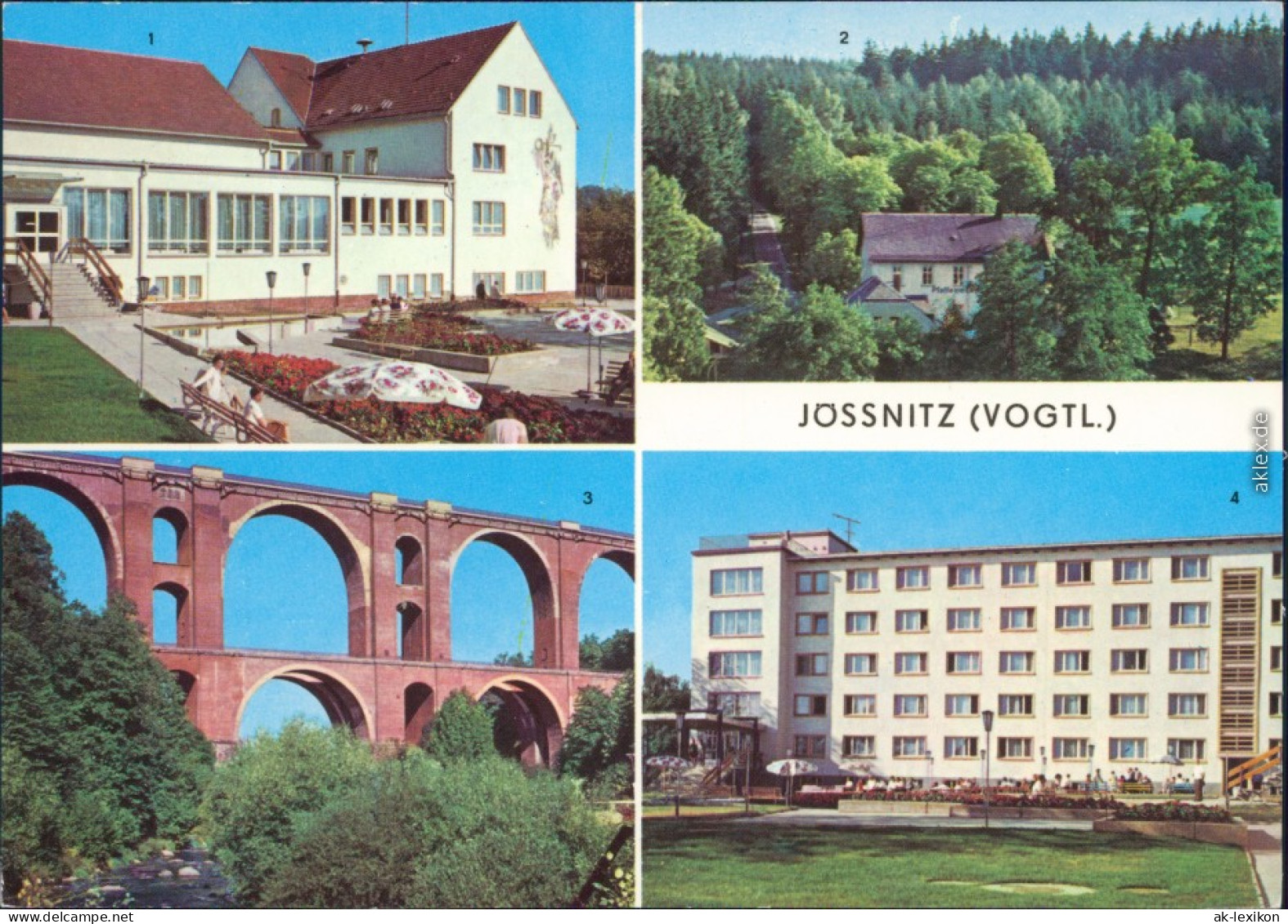 Jößnitz Plauen (Vogtland) FDGB-Erholungsheim "Richard Mildenstrey",   1975 - Poehl