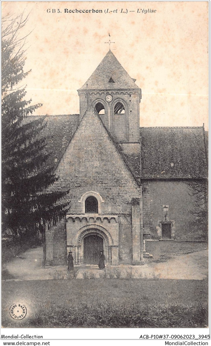 ACBP10-37-0931 - ROCHECORBON - L'église  - Rochecorbon