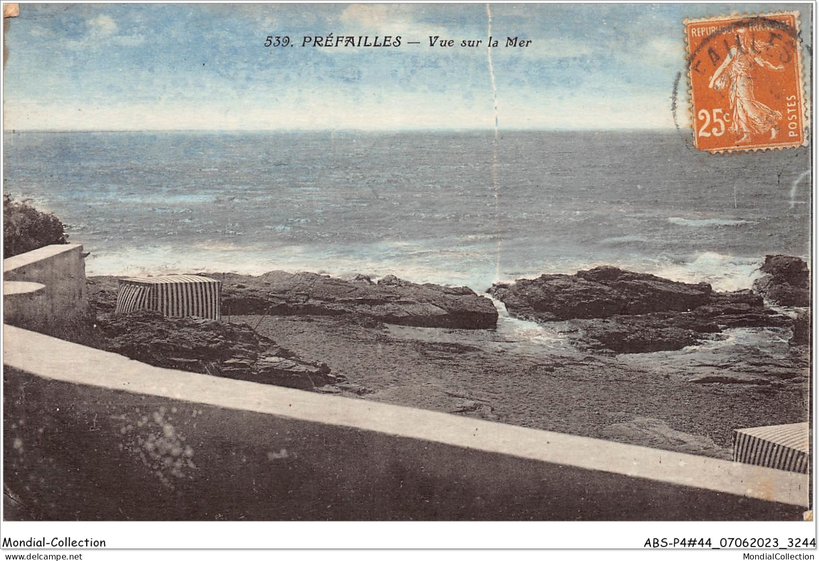 ABSP4-44-0359 - PREFAILLES - Vue Sur La Mer  - Préfailles