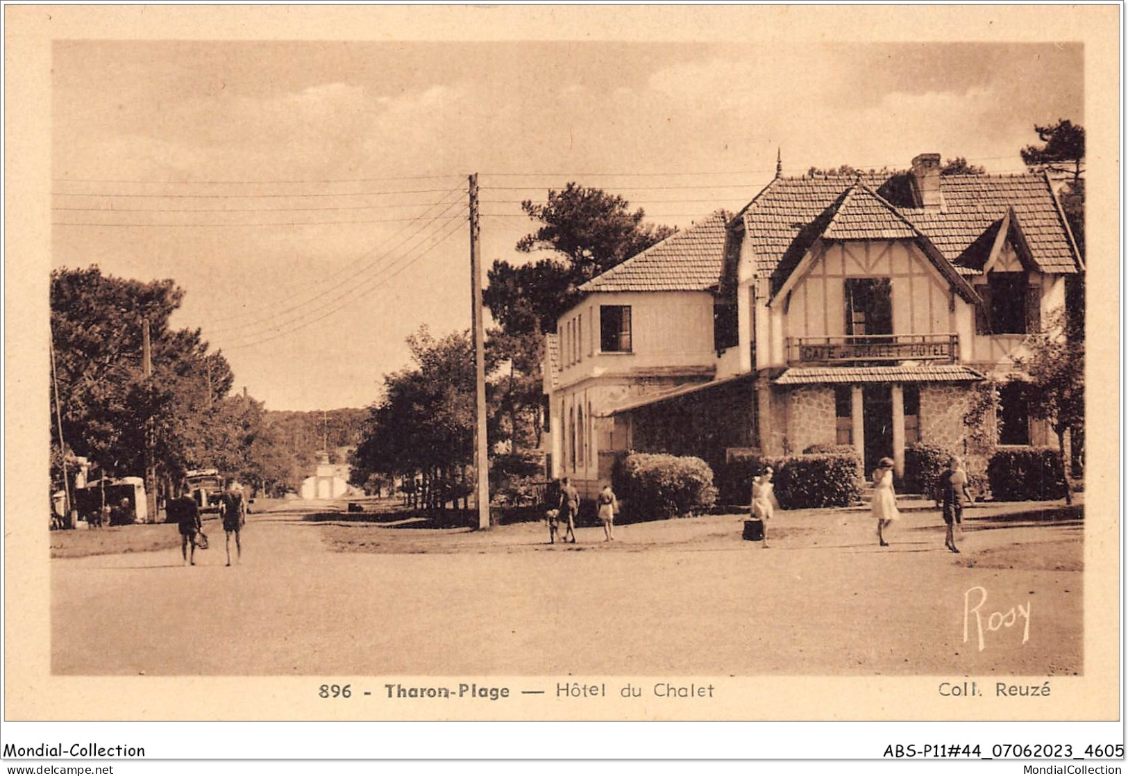 ABSP11-44-1041 - THARON - Hotel Du Chalet  - Tharon-Plage