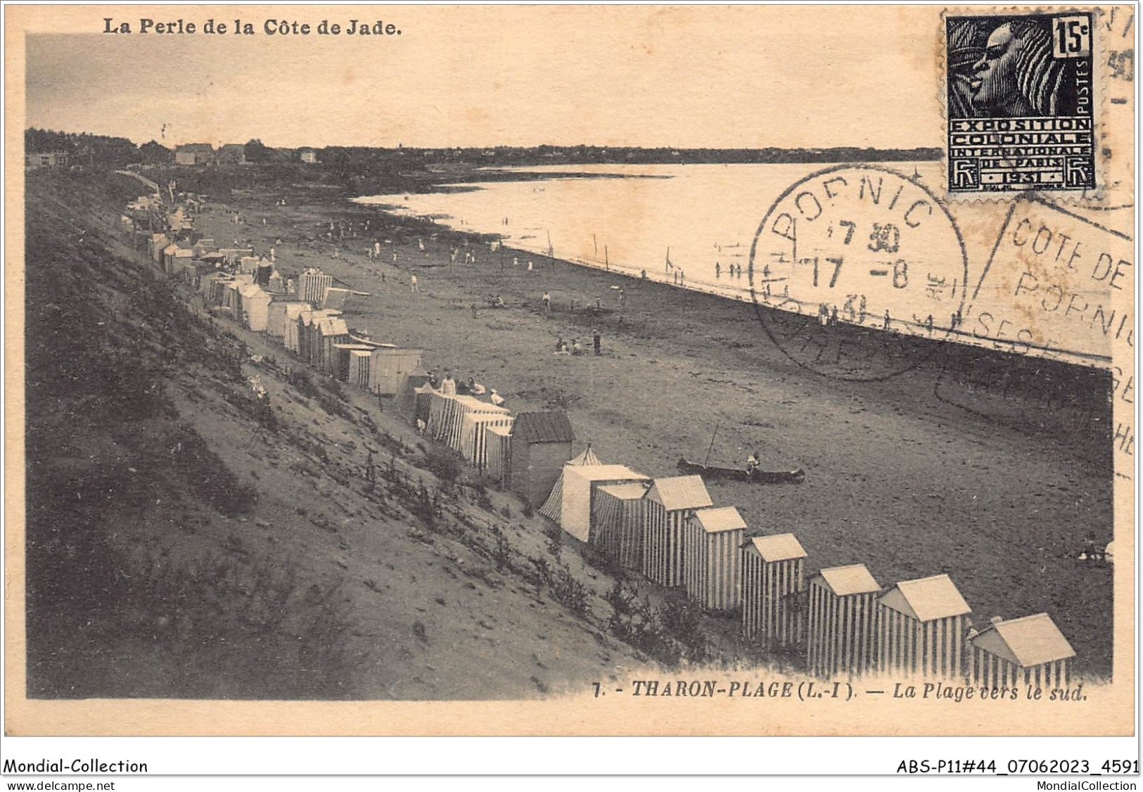 ABSP11-44-1034 - THARON - La Plage Vers Le Sud  - Tharon-Plage