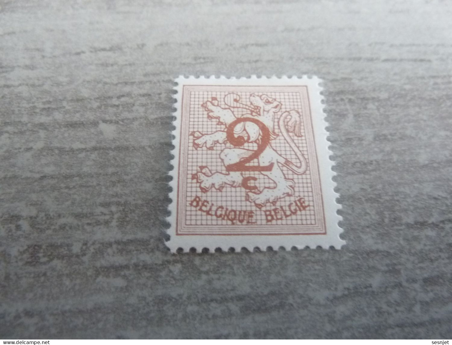 Belgique - Lion - 2c. - Brun - Neuf - Année 1950 - - Unused Stamps