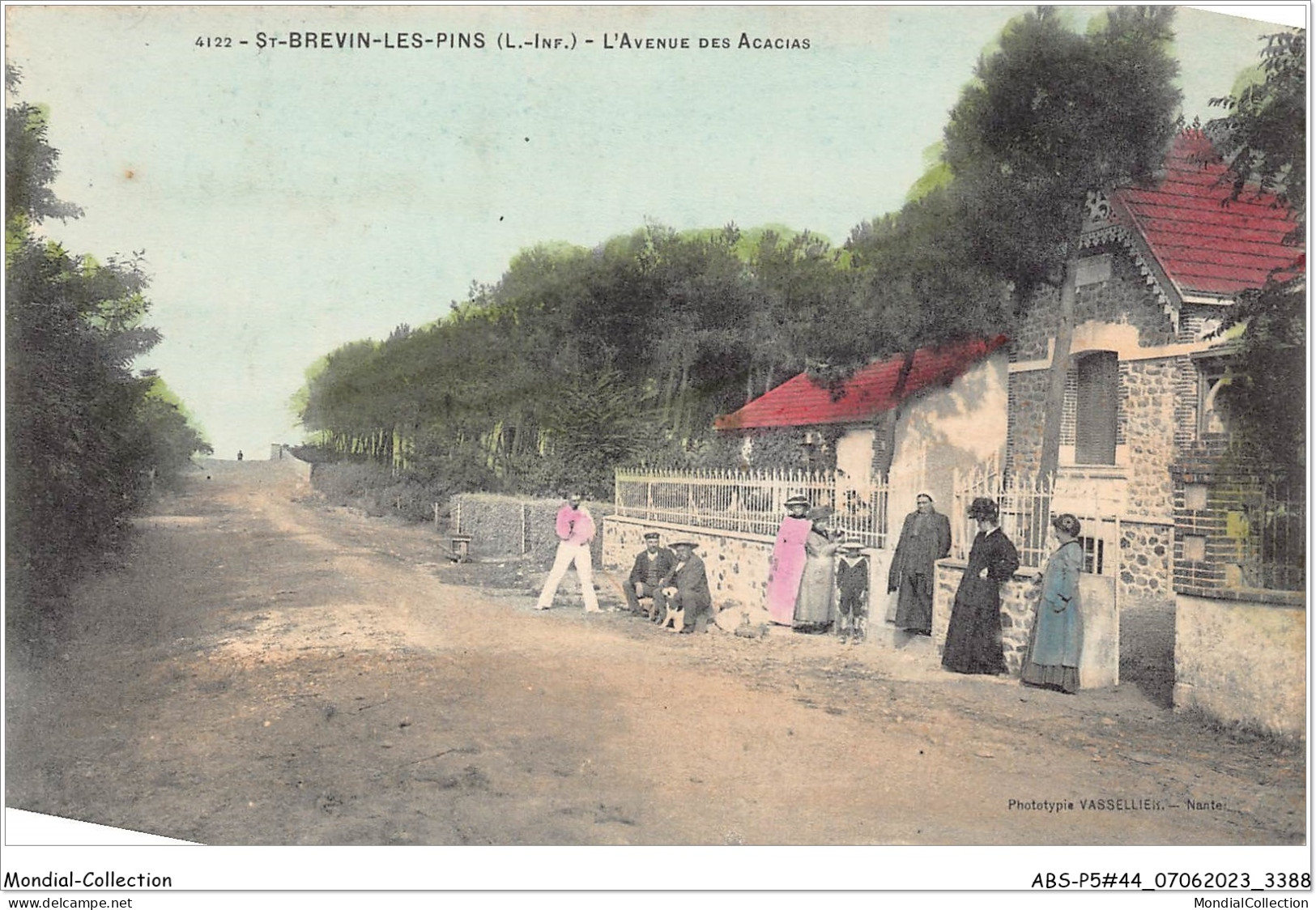 ABSP5-44-0431 - SAINT-BREVIN-LES-PINS - L'Avenue Des Acacias VILLA - Saint-Brevin-les-Pins
