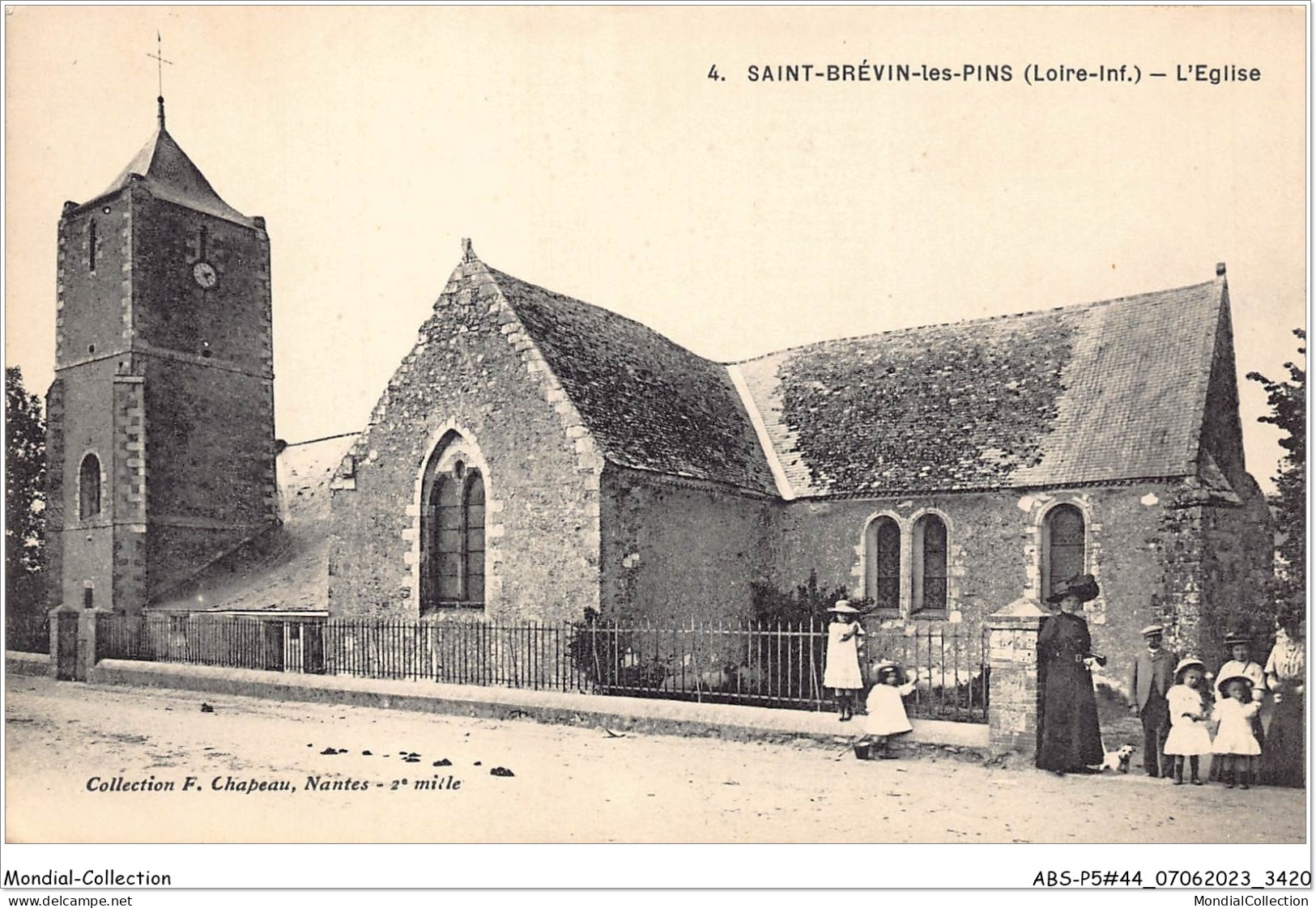 ABSP5-44-0447 - SAINT-BREVIN-LES-PINS - L'Eglise  - Saint-Brevin-les-Pins