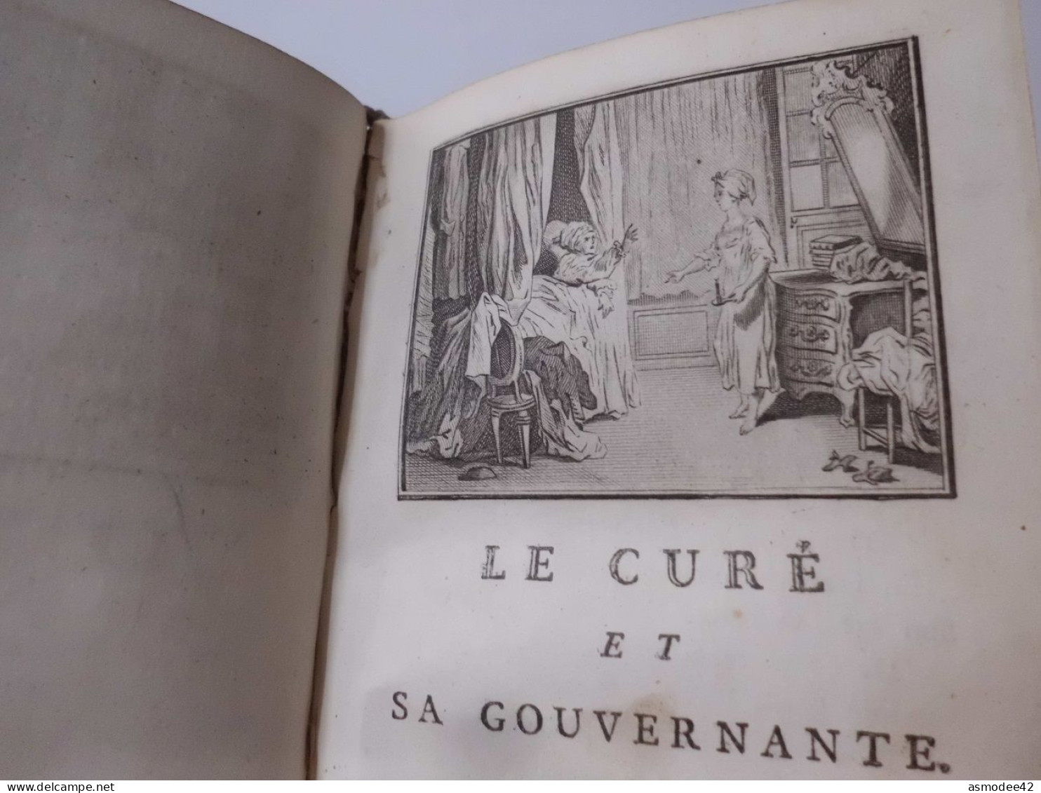 CONTES ET NOUVELLES EN VERS 1778  TOME 4 SEUL DIM 12,5  X 7,5 cm LIVRE ANCIEN XVIII ème