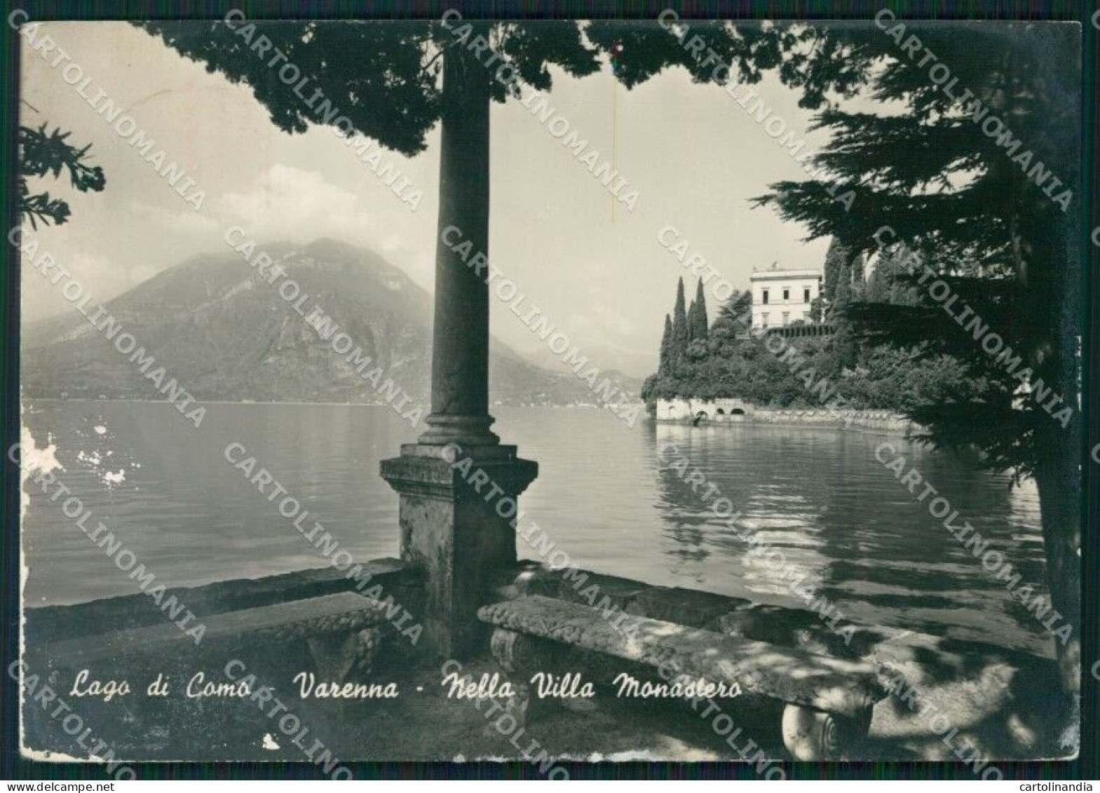 Lecco Varenna Lago Di Como ABRASA Foto FG Cartolina KB4394 - Lecco