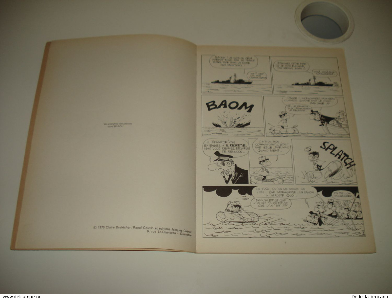 C54 / Les Naufragés - EO De 1976 Par Claire Bretécher Et Cauvin - Altri & Non Classificati