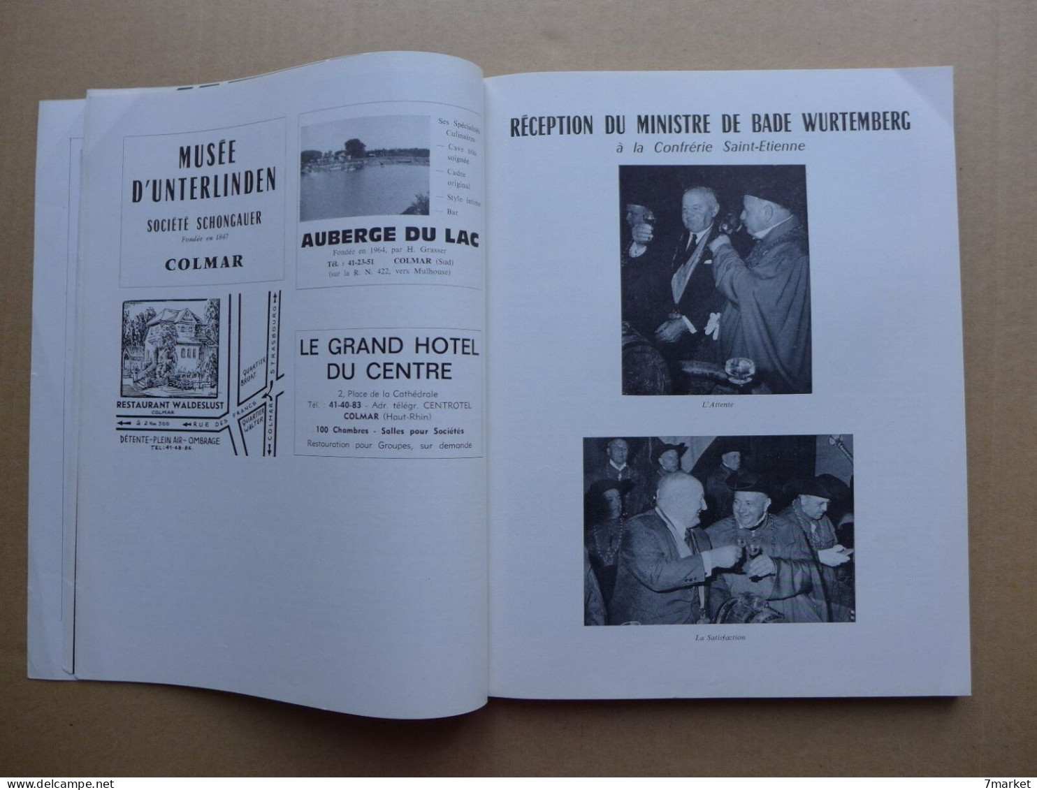 Les Routes Du Vin - Alsace ( Noms Viticulteurs  + Visuels Des étiquettes Des Vins ); Illustrations D'Eugène Noack / 1964 - Alsace