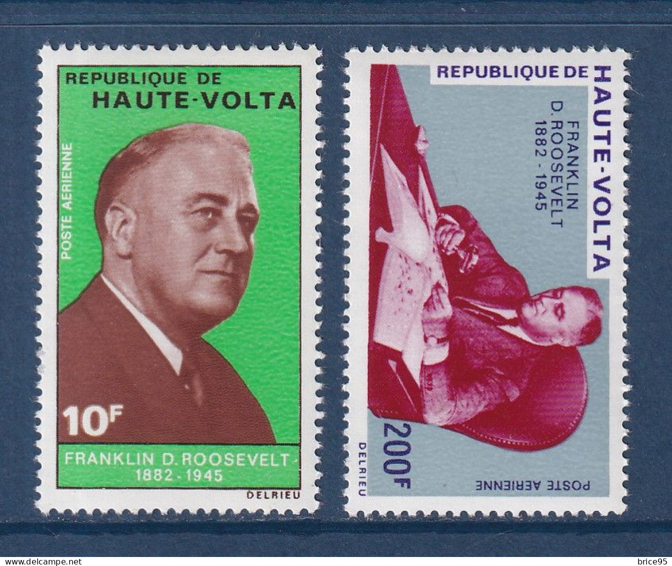 Haute Volta - YT PA N° 80 Et 81 ** - Neuf Sans Charnière - Poste Aérienne - 1970 - Haute-Volta (1958-1984)