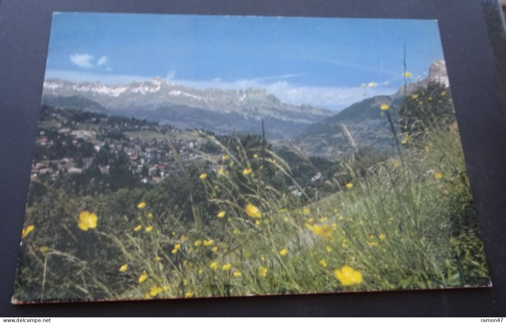 Saint-Gervais-les-Bains - Vue D'ensemble Avec Les Chaînes Des Aravis Et Du Reposoir Comme Toile De Fond - Saint-Gervais-les-Bains