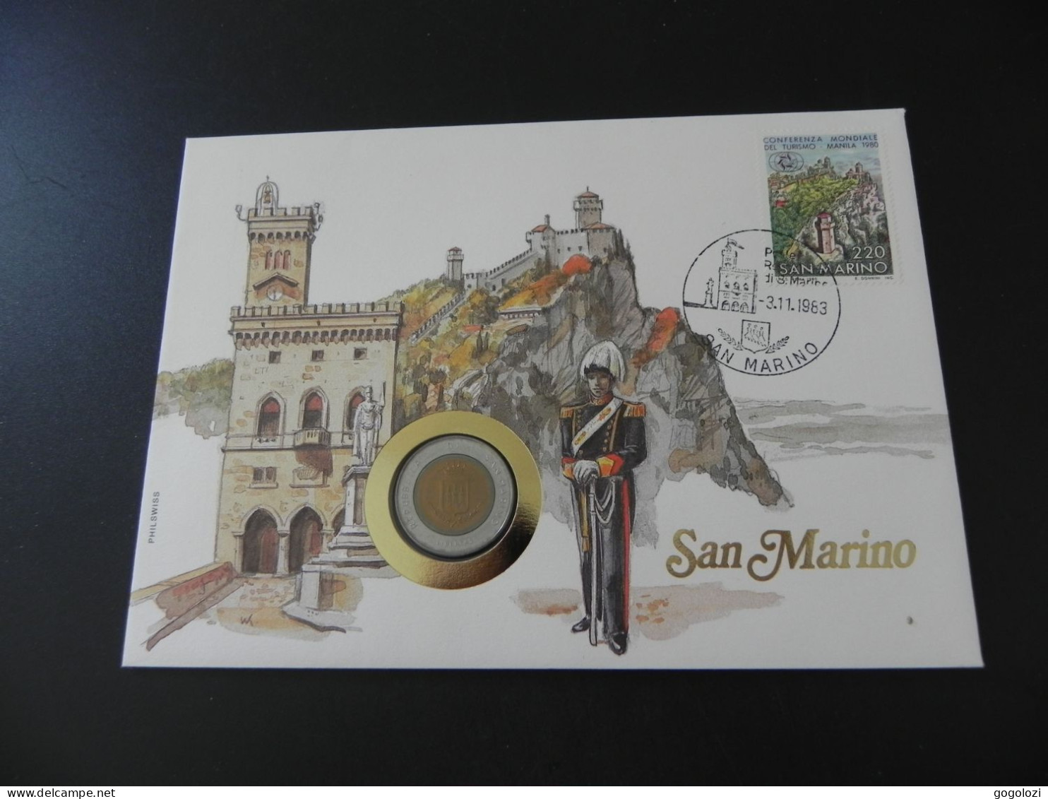 San Marino 500 Lire 1983 - Numis Letter 1983 - Saint-Marin