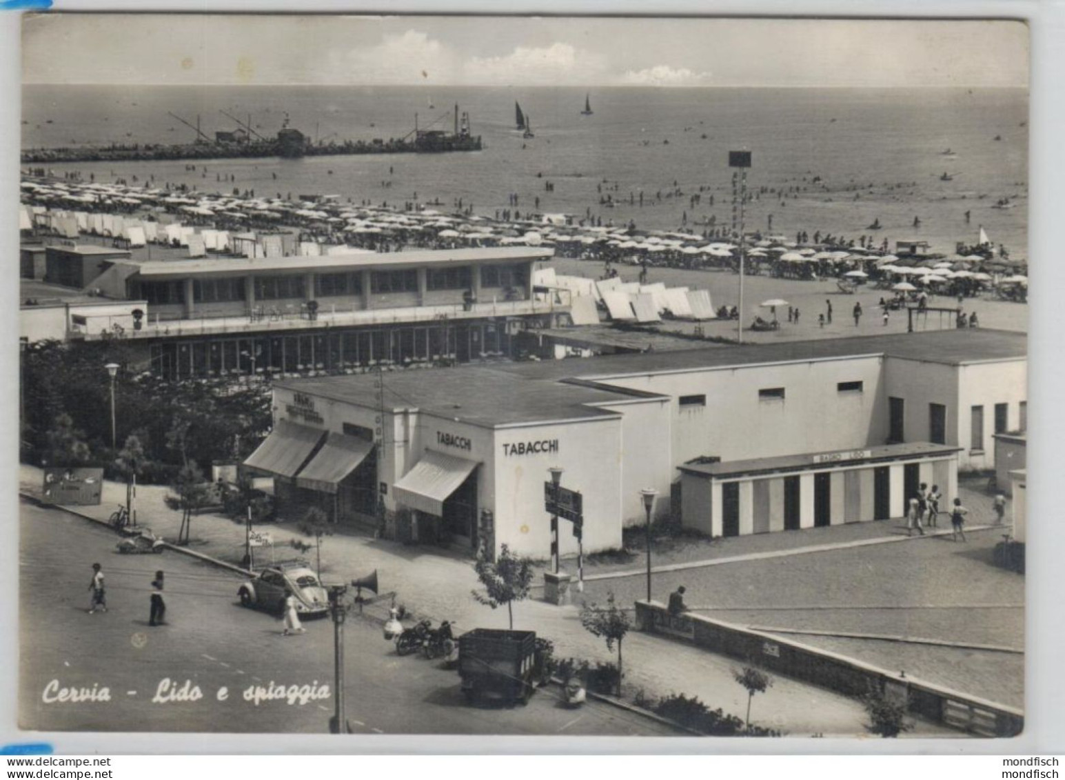 Cervia - Lido E Spiaggia 1958 - Ravenna