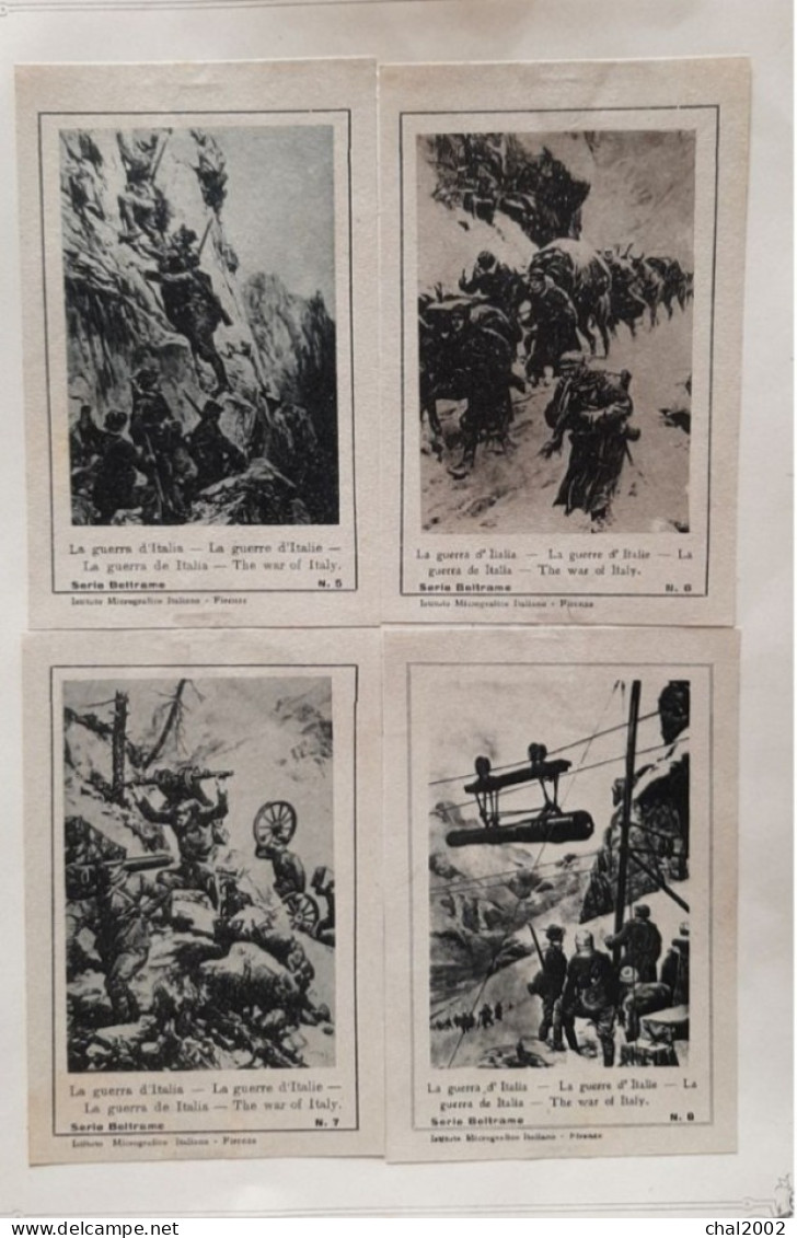 Guerre D'italie 1914 1918   Serie Beltrame   N°5 Au 10 - War Propaganda