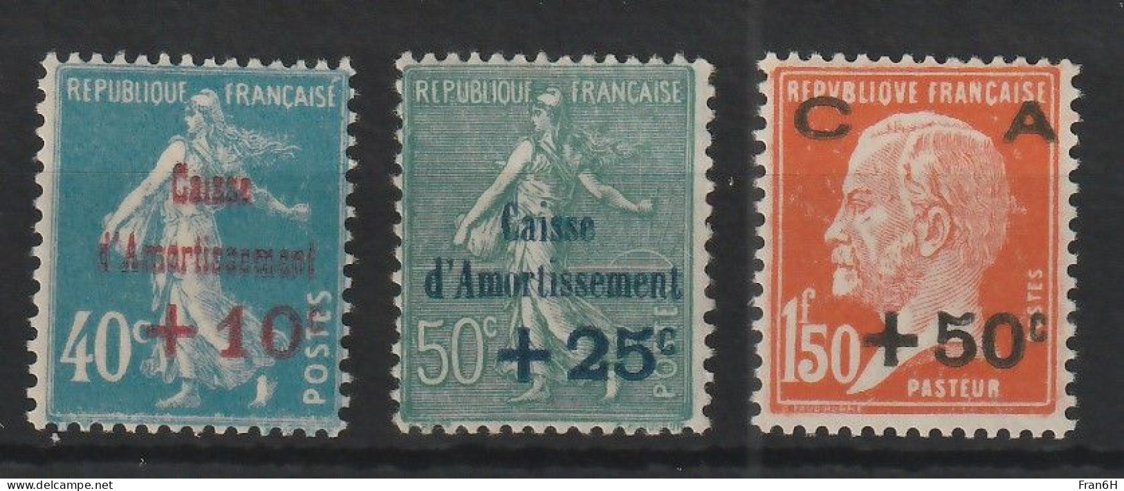 YT N° 246 à 248 - Neufs ** - MNH - Cote 70,00 € - Nuovi