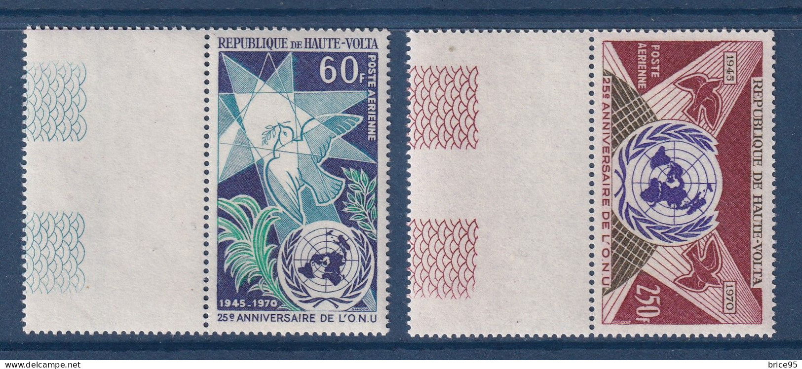 Haute Volta - YT PA N° 84 Et 85 ** - Neuf Sans Charnière - Poste Aérienne - 1970 - Obervolta (1958-1984)