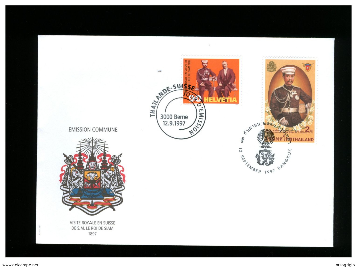 SVIZZERA - HELVETIA - FDC 1997 - FDC