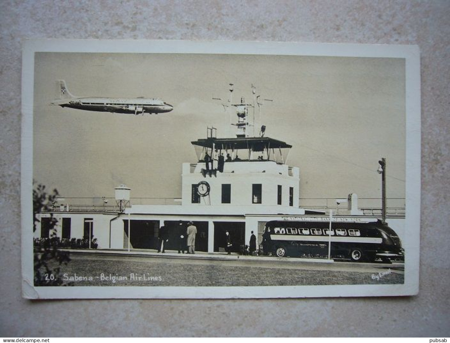 Avion / Airplane / SABENA / Douglas DC-6 / Seen At La Guardia Airport, New York / Aéroport / Lufthafen - 1946-....: Moderne