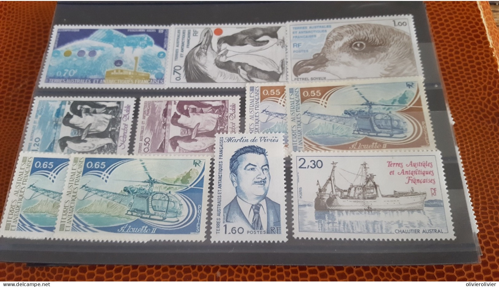 REF A1621  COLONIE FRANCAISE TAAF - Collections, Lots & Series