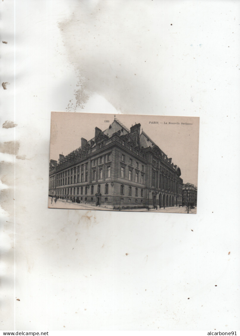 PARIS - La Nouvelle Sorbonne - Enseignement, Ecoles Et Universités