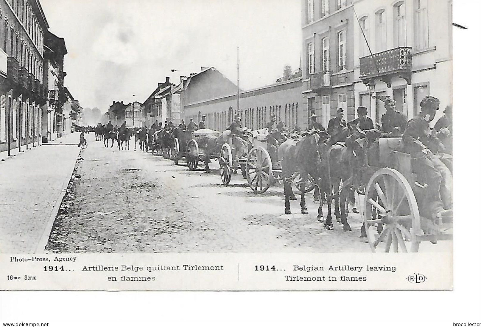 TIRLEMONT ( Belgique ) - Artillerie Belge - Andere & Zonder Classificatie