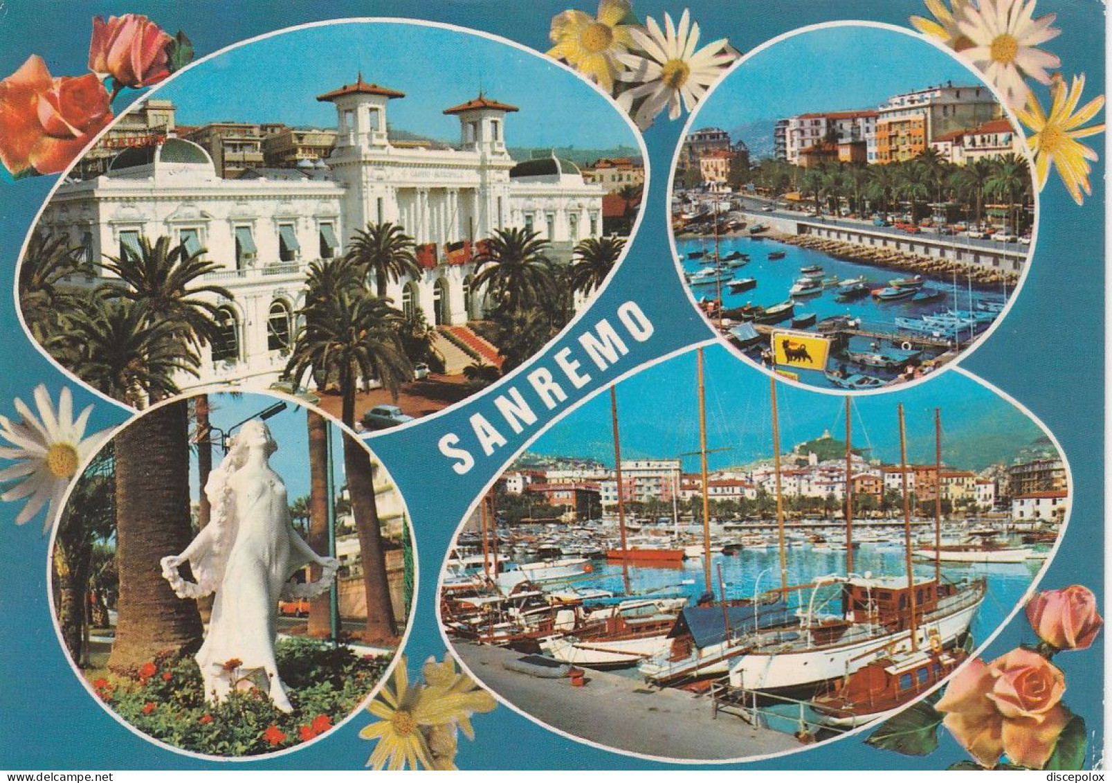 AD14 San Remo Sanremo (Imperia) - Panorama Vedute Multipla / Viaggiata 1981 - San Remo