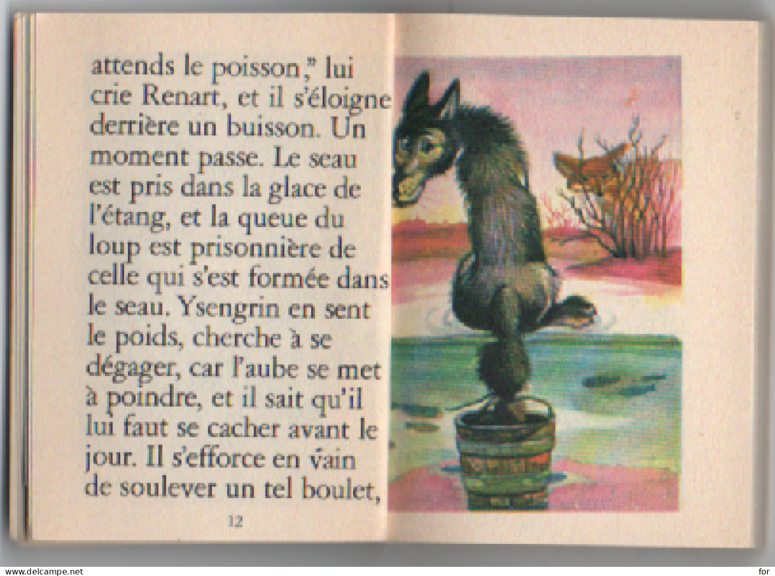 Livre Minuscule - Contes : Junior : " Le Roman De Renart "  - D'après Des Récits Du Moyen-Age : édition Jacques Riquier - Racconti