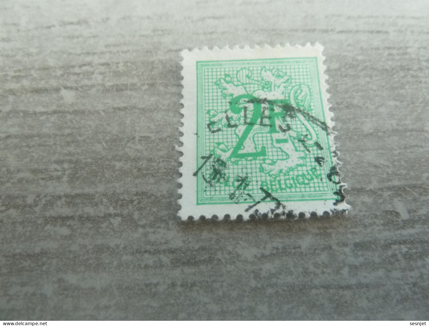 Belgique - Lion - 2f. - Vert - Oblitéré - Année 1950 - - Used Stamps