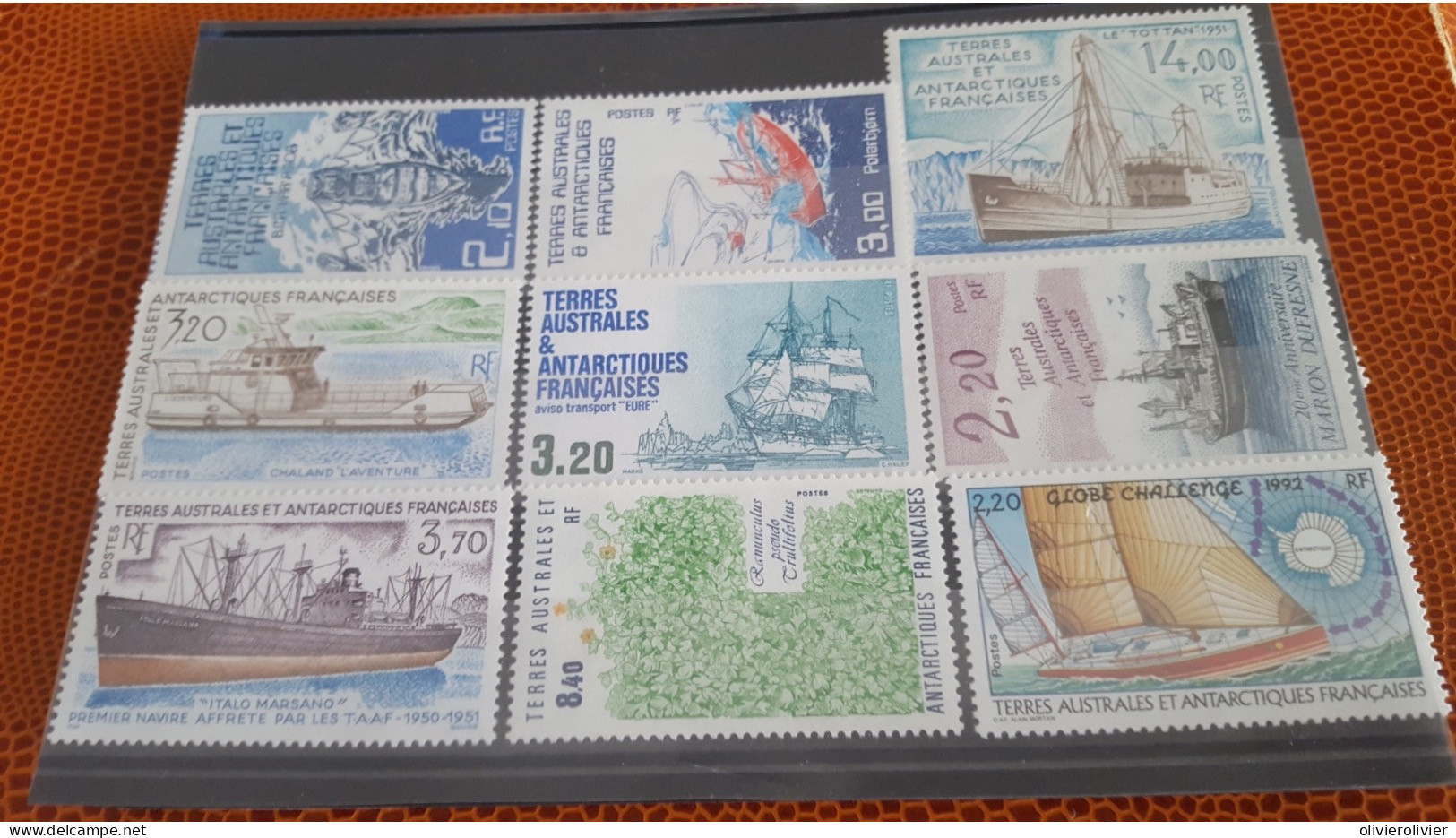 REF A1624  COLONIE FRANCAISE TAAF - Collections, Lots & Séries