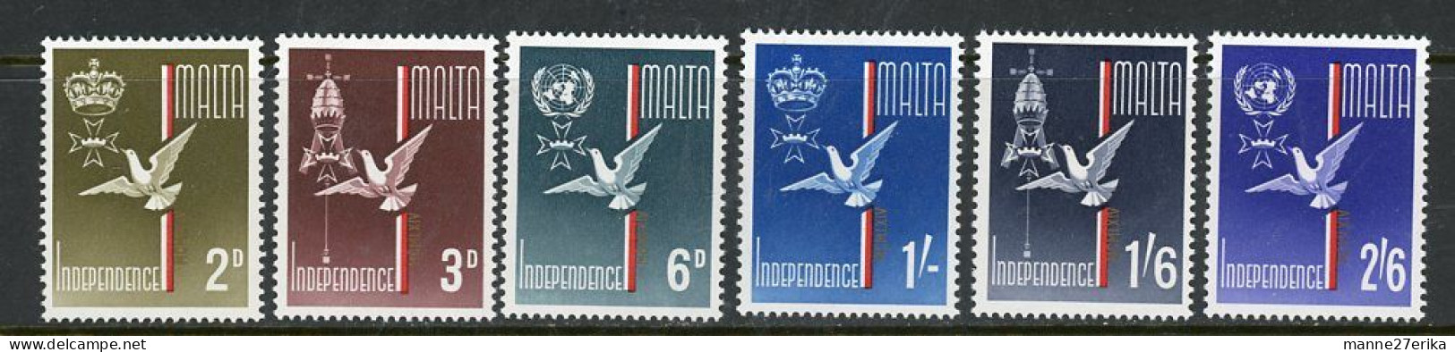 -Malta-1964-"Independence"  (**) - Malta (...-1964)