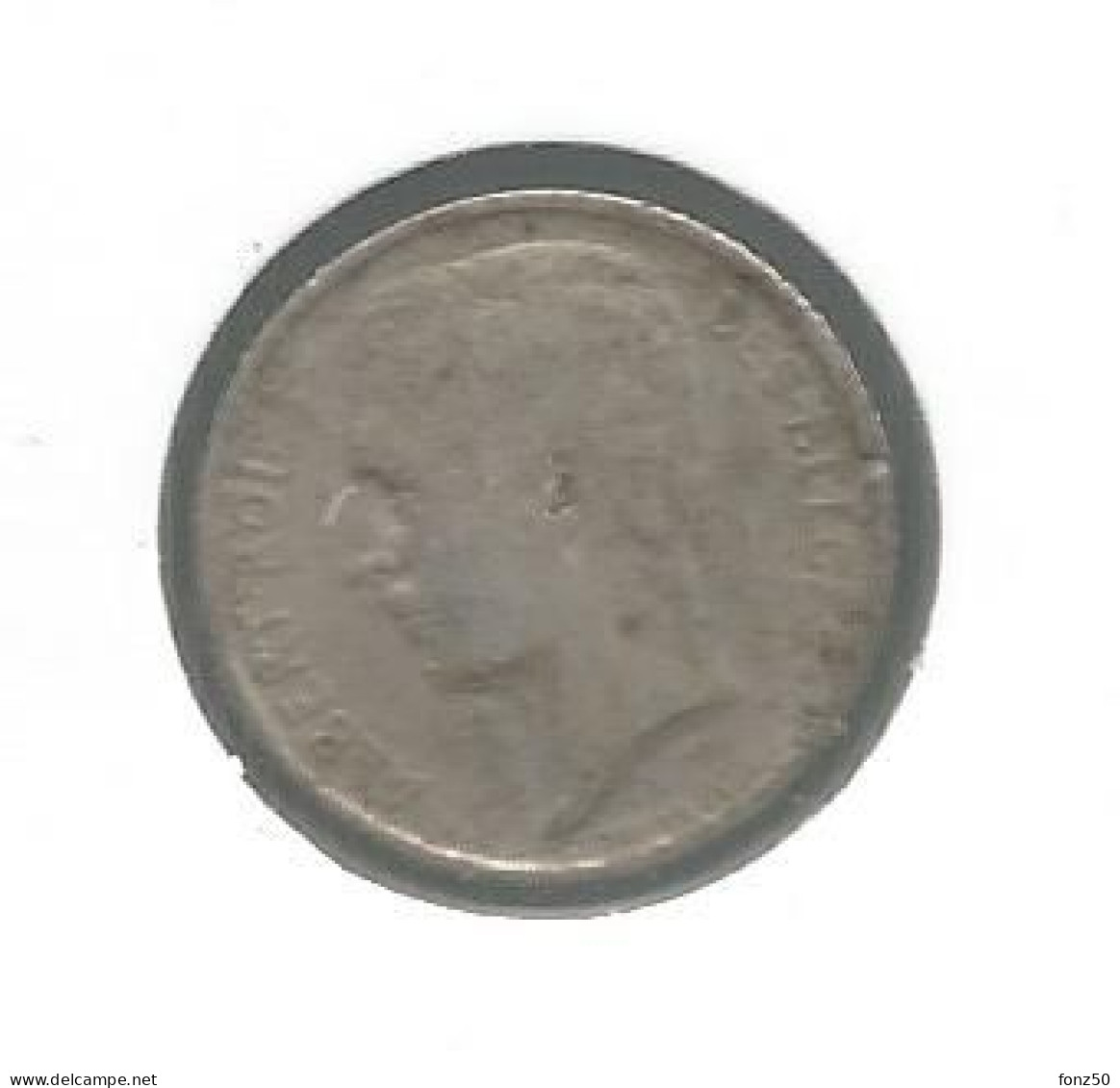 ALBERT I * 50 Cent 1910 Frans * Prachtig * Nr 12786 - 1 Franc