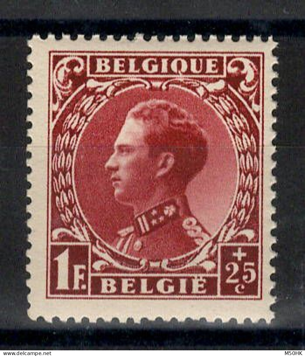 Belgique - YV / COB 393 N** MNH Luxe - 1934-1935 Léopold III