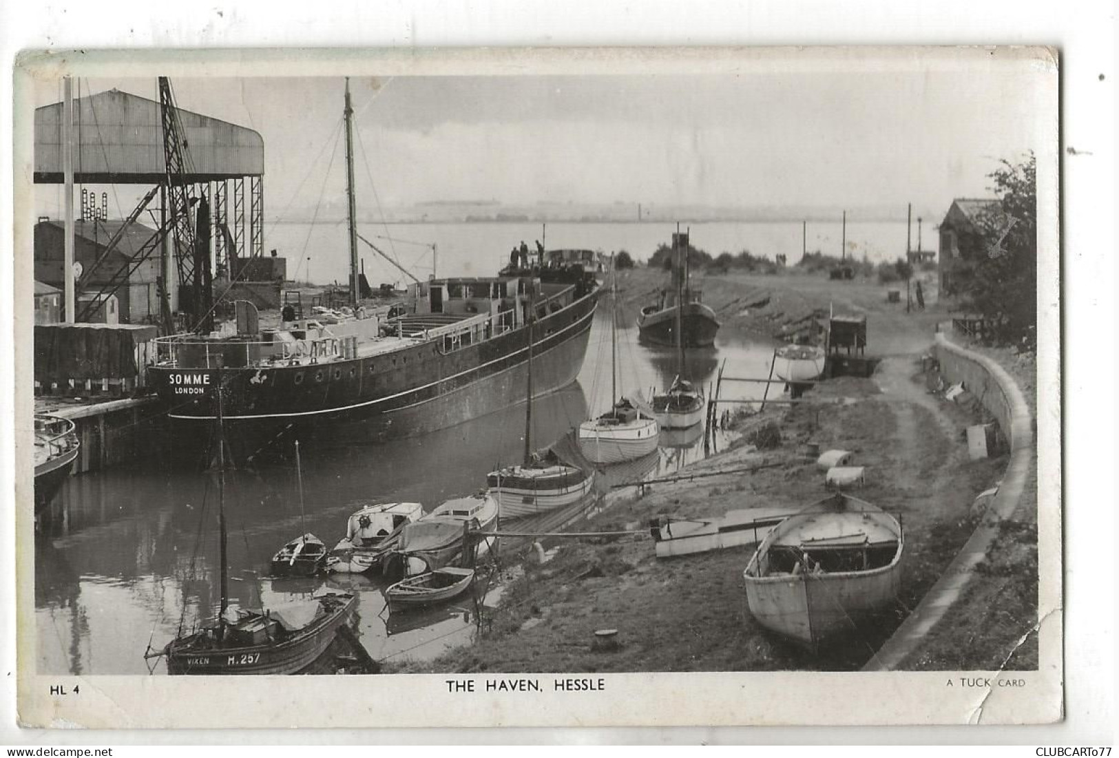 Hessle (Royaume-Uni, Yorkshire) :  The Haven In 1950 (lively And Boat) PF. - Otros & Sin Clasificación