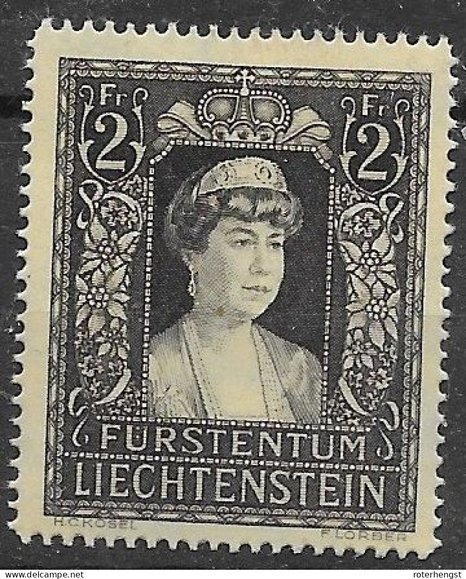 Liechtenstein Mnh ** 1947 6,5 Euros - Unused Stamps