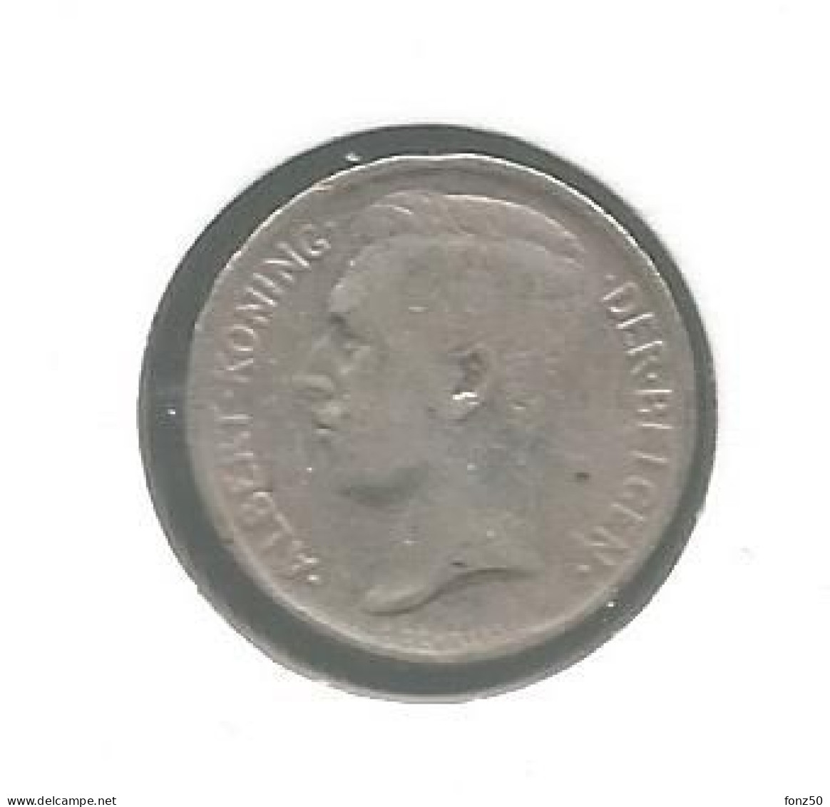 ALBERT I * 50 Cent 1911 Vlaams * Prachtig * Nr 12788 - 1 Franco