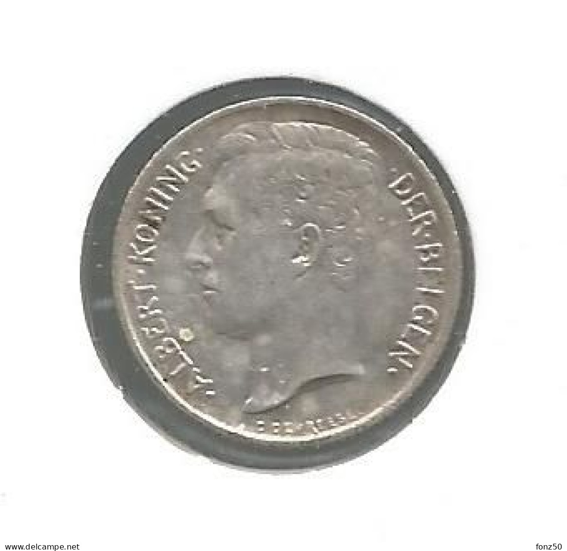 ALBERT I * 50 Cent 1912 Vlaams * Prachtig * Nr 12789 - 1 Franc