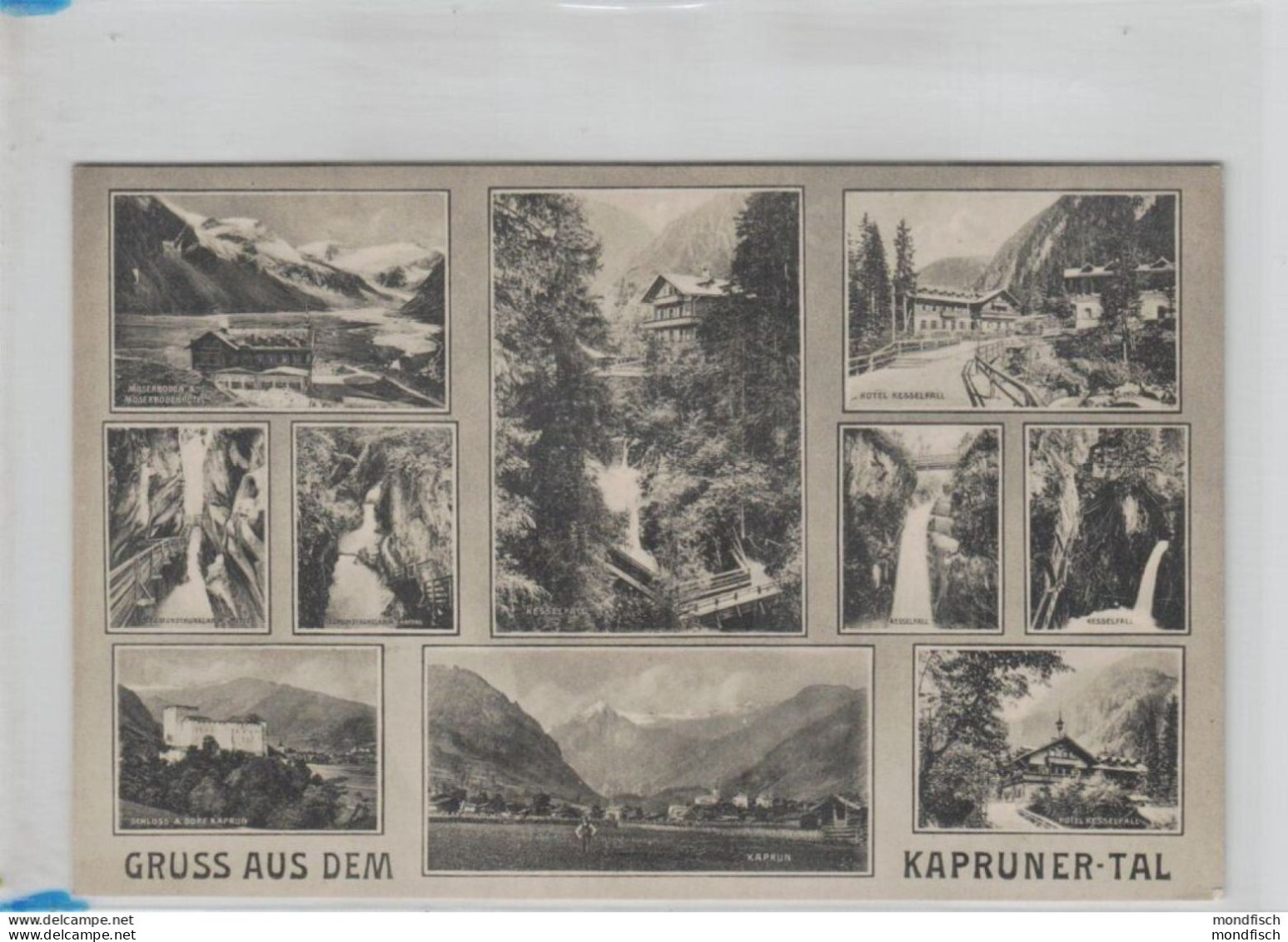 Gruss Aus Dem Kapruner Tal 1907 - Kaprun