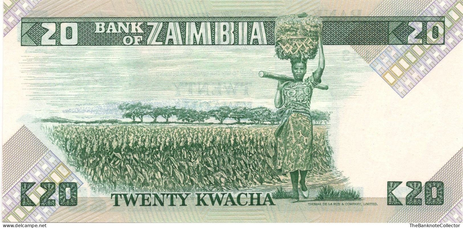 Zambia 20 Kwacha ND 1980 P27 UNC - Sambia