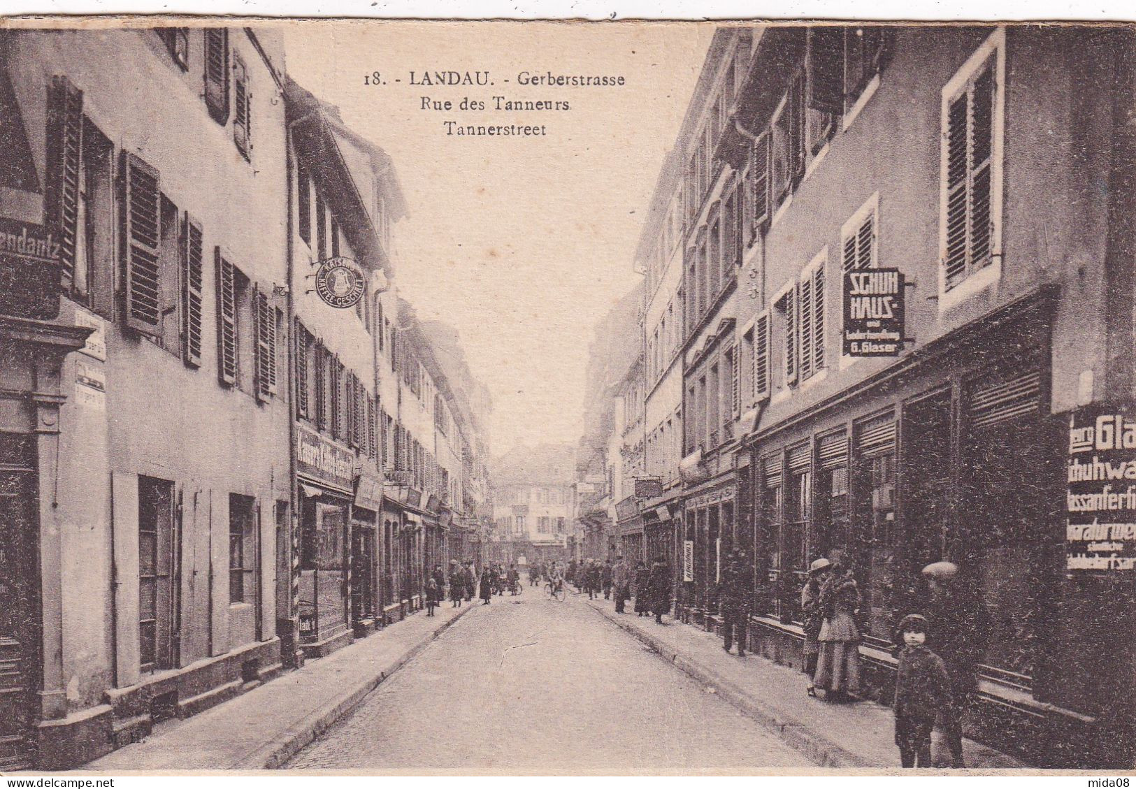 LANDAU . Gerberstrasse . Rue Des Tanneurs - Landau