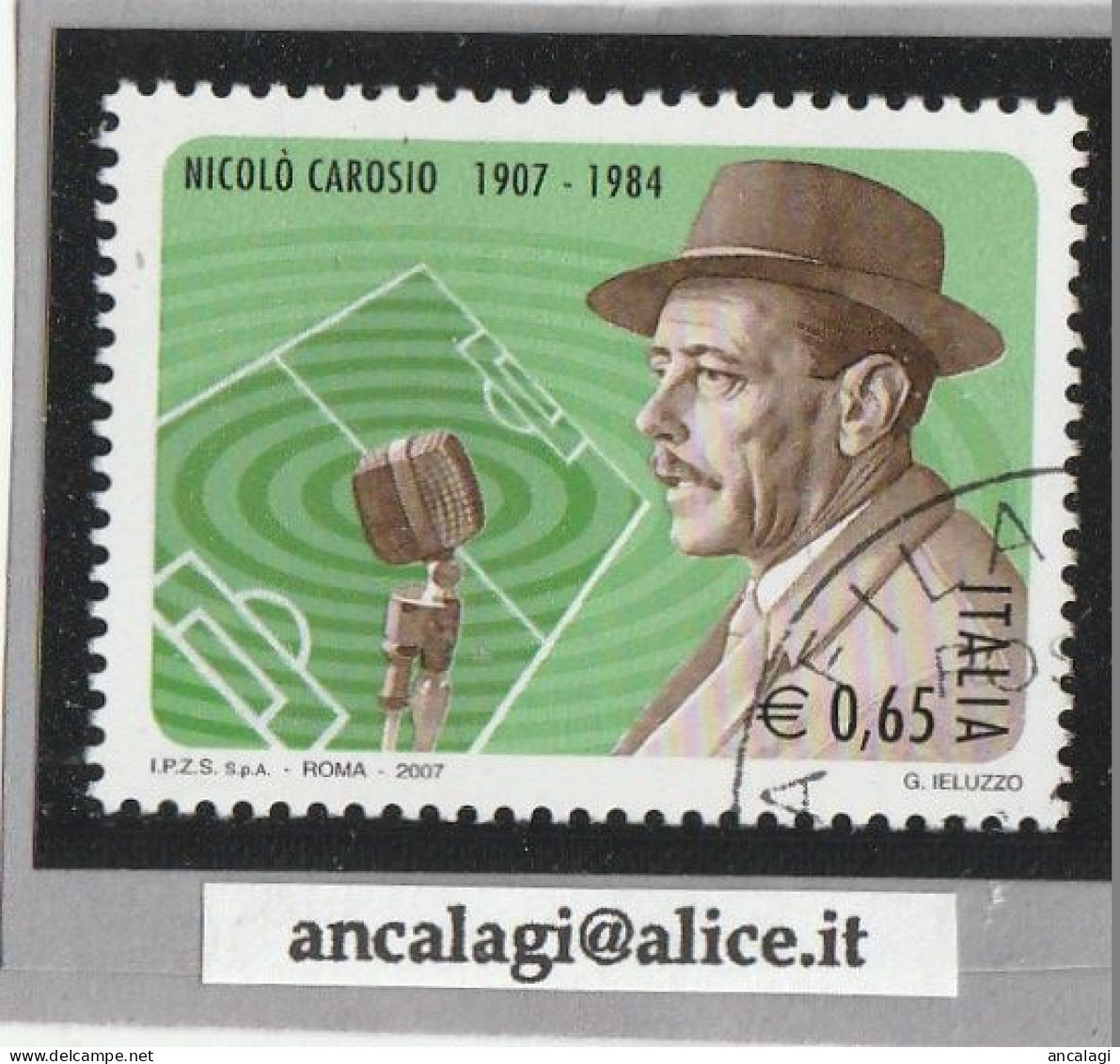 USATI ITALIA 2007 - Ref.1046 "NICOLO' CAROSIO" 1 Val.- - 2001-10: Used