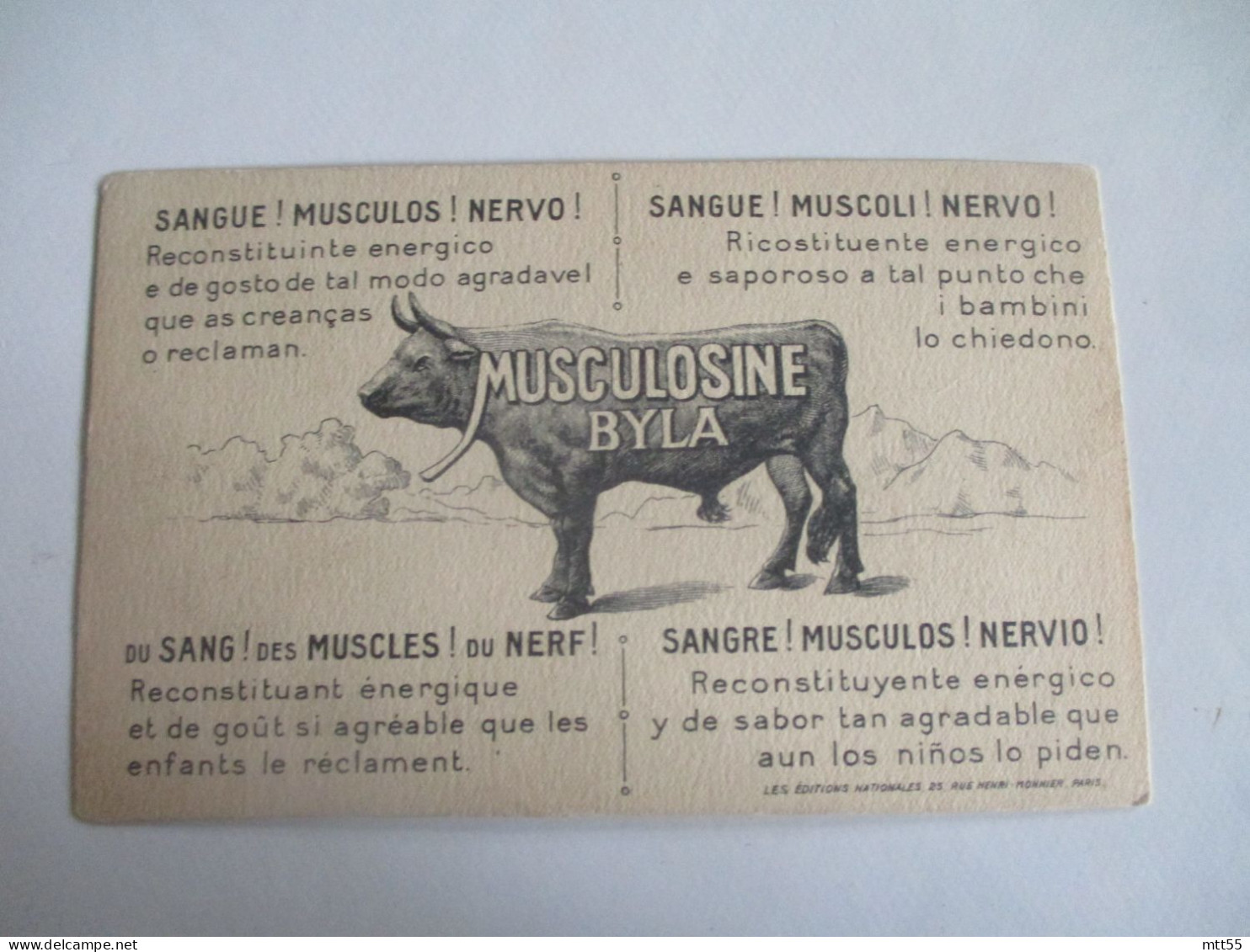 ILLUSTRATEUR FONSECA PUBLICITE MUSCULOSINE BYLA - Advertising