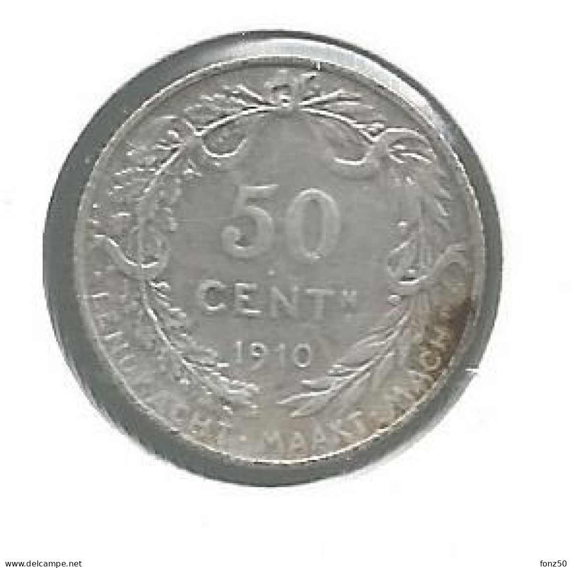 ALBERT I * 50 Cent 1911 Vlaams * Prachtig / FDC * Nr 12793 - 1 Frank