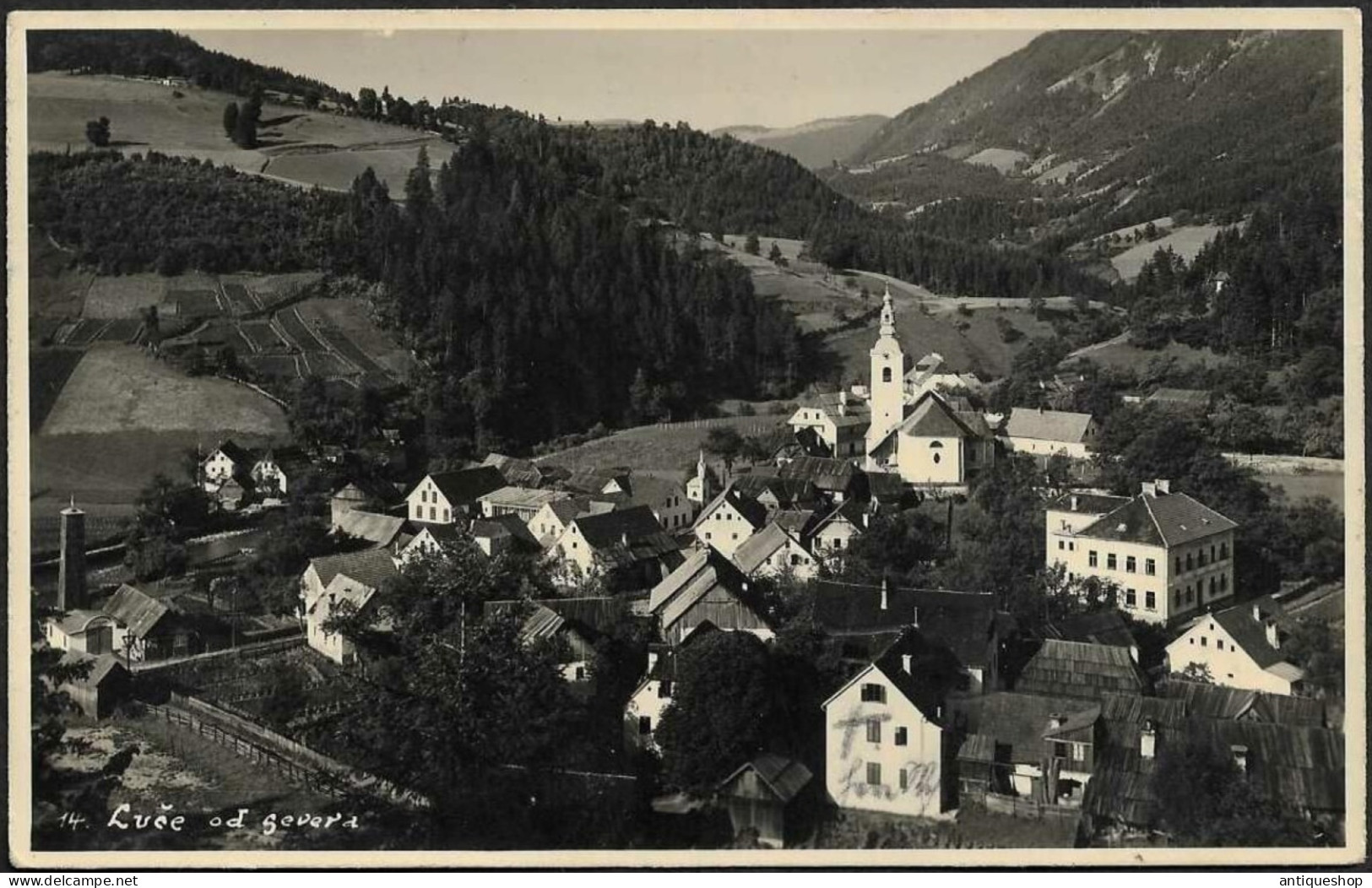 Slovenia-----Luce-----old Postcard - Slovénie