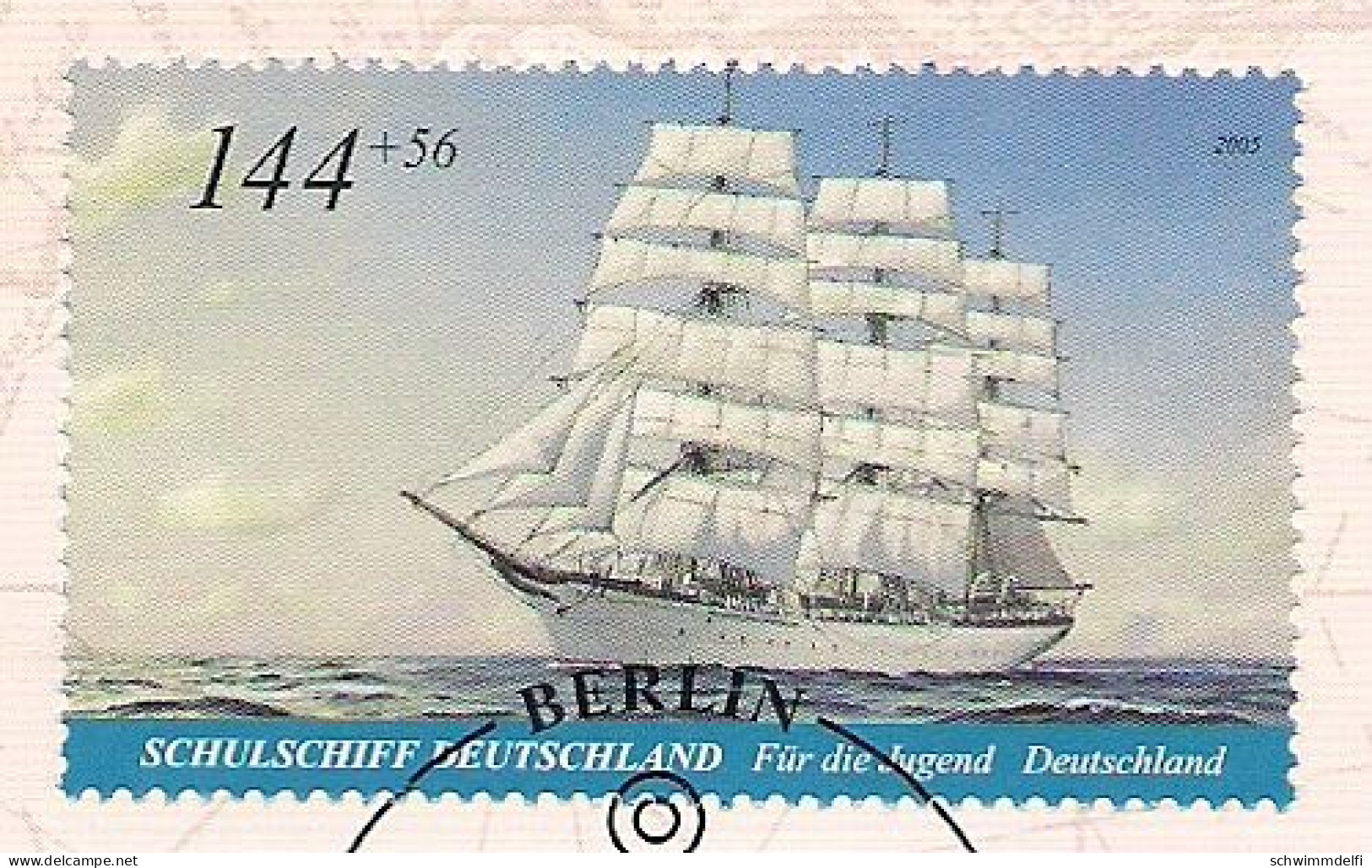 ALEMANIA - BRD - GERMANY 2005 - FDC  - ERINNERUNGSBLATT - GROSSSEGLER "FUER DIE JUGEND" BRIEFMARKEN Nº. Mi. 2464 - 2468