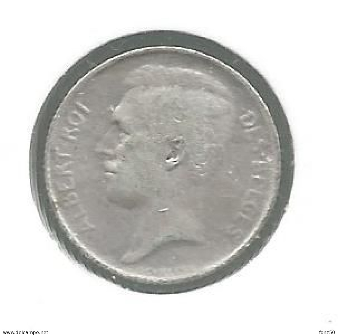 ALBERT I * 50 Cent 1914 Frans * Prachtig / FDC * Nr 12799 - 1 Franc