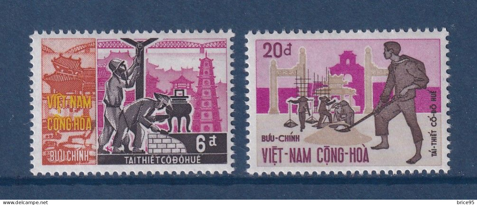 Vietnam Du Sud - YT N° 375 Et 376 ** - Neuf Sans Charnière - 1970 - Viêt-Nam