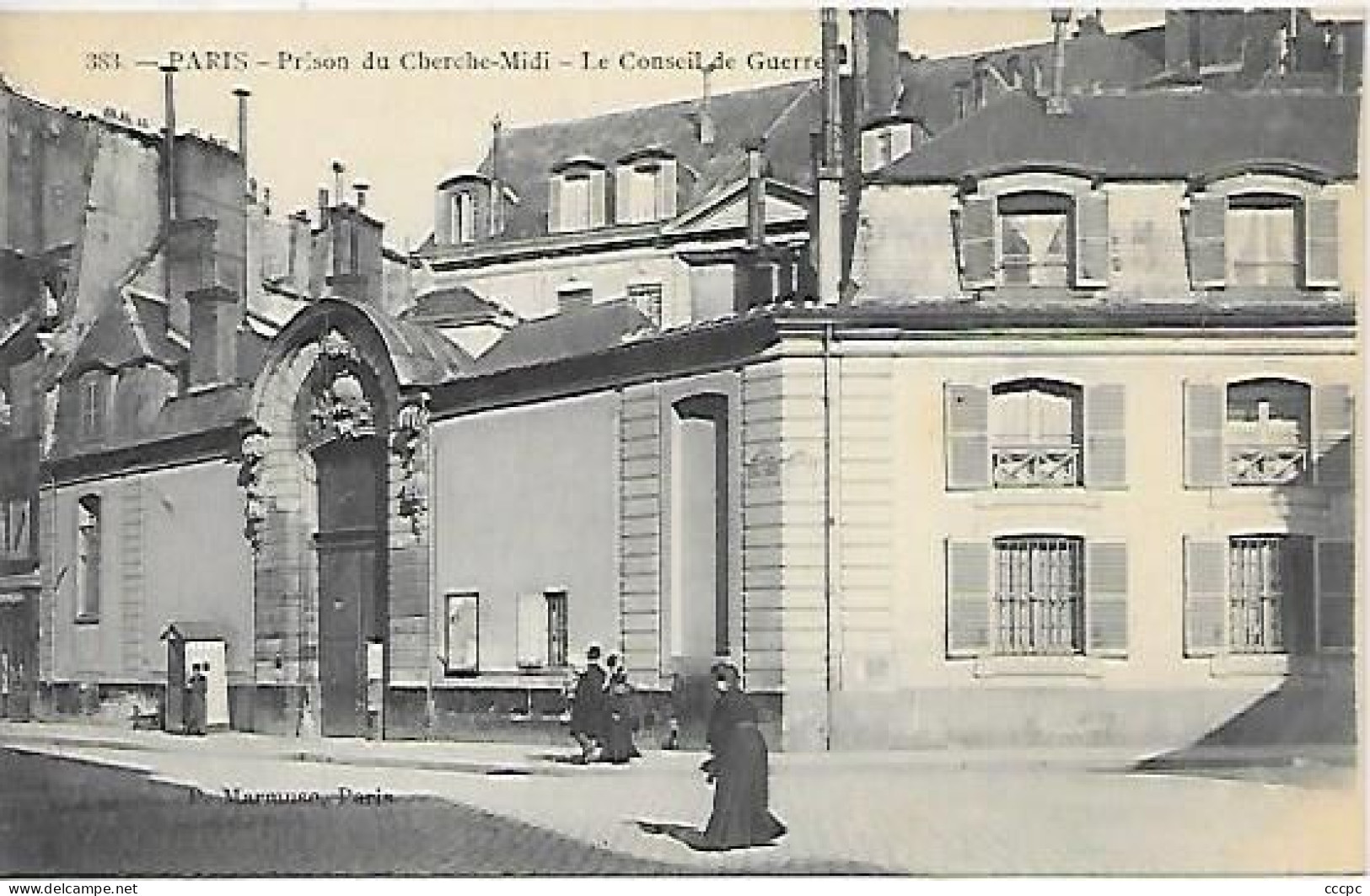 CPA Paris Prison Du Cherche-Midi - Le Conseil De Guerre - Paris (06)