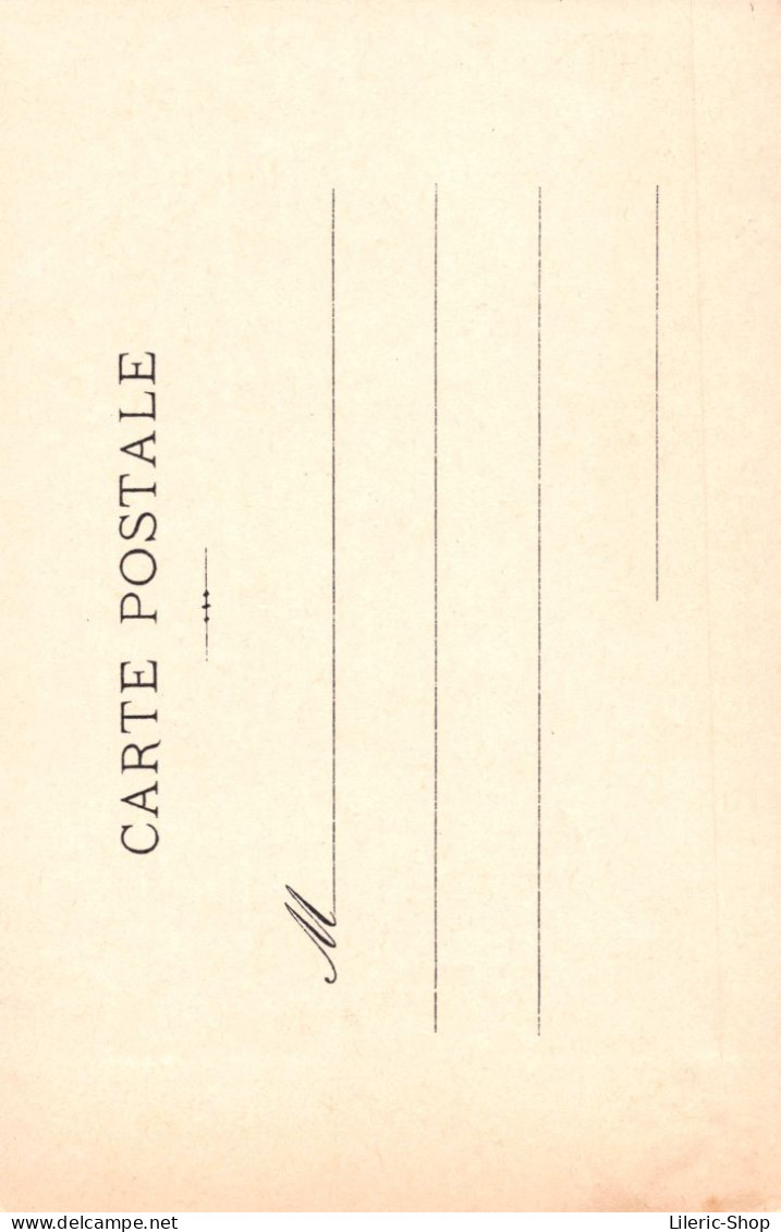 CRU FALLIERES BAISE PIED DE S.M.ARMAND 1er- Illustrateur G. LION - 1906 CPA - Satira