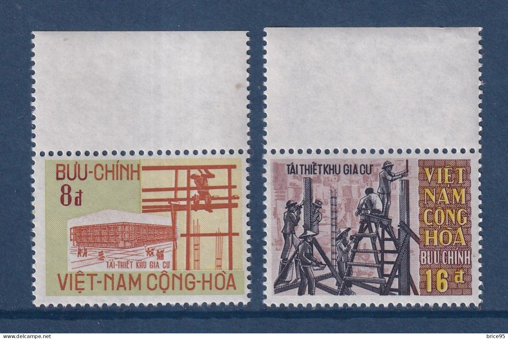 Vietnam Du Sud - YT N° 382 Et 383 ** - Neuf Sans Charnière - 1970 - Vietnam