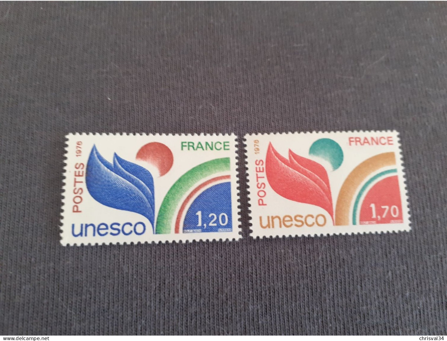 TIMBRES  DE  SERVICE  ANNEE  1978  N  56  / 57  COTE  1,70  EUROS  NEUFS  SANS  CHARNIERES - Mint/Hinged