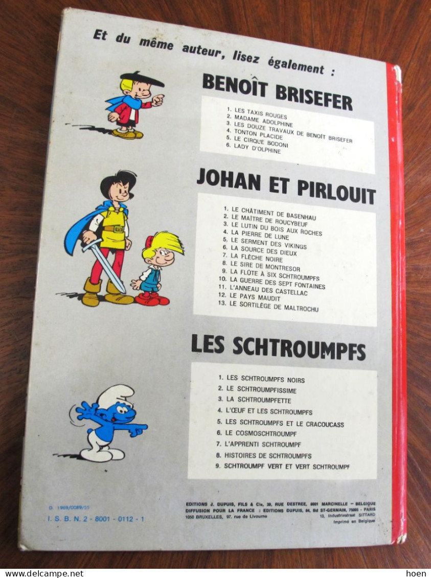 PEYO - Les Schtroumps Et Le Cracoucass - 1969 - Andere & Zonder Classificatie